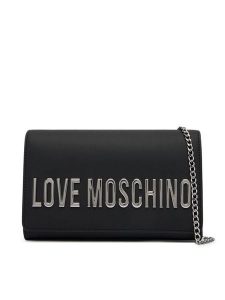 LOVE MOSCHINO Torebka JC4103PP1PKD000B Czarny. Czarne torebki klasyczne LOVE MOSCHINO, bez wzorów, ze skóry, bez dodatków. Za 699,99 zł.