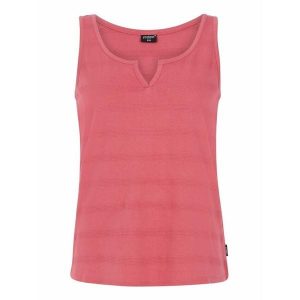 Damski tank top Protest Prtcadisa. Czerwone topy Protest, bez wzorów, bez kołnierzyka, bez ramiączek. Za 169,50 zł.