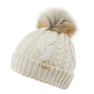 Damska Czapka Lovella VI Beanie. Brązowe czapki Regatta, bez wzorów, sportowe. Za 70,99 zł.