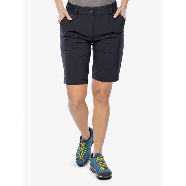 Spodenki turystyczne damskie Vaude Farley Stretch Shorts II. Czarne szorty Vaude, bez wzorów, sportowe. Za 235,99 zł.