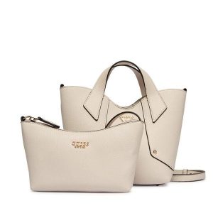 Torebka Guess. Brązowe torebki klasyczne Guess, z aplikacjami, bez dodatków. Za 659,99 zł.