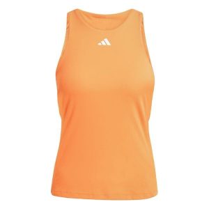 Koszulka Tennis Climacool Y-Tank. Brązowe bluzki ADIDAS, bez wzorów, sportowe, bez kołnierzyka, bez ramiączek. Za 239,00 zł.