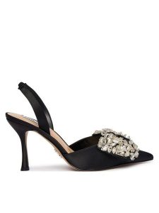 Steve Madden Szpilki Lovie 11004873 Czarny. Czarne szpilki Steve Madden, bez wzorów, z materiału, bez obcasa. Za 599,99 zł.