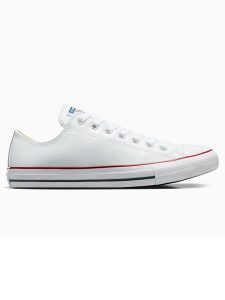 Converse Skórzane sneakersy w kolorze białym rozmiar: 43. Białe trampki Converse, bez wzorów, bez zapięcia. Za 239,95 zł.
