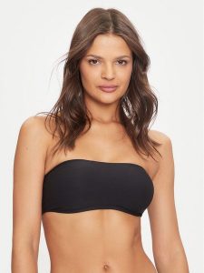 Chantelle Biustonosz bezfiszbinowy Soft Stretch C16A30 Czarny. Czarne biustonosze Chantelle, bez wzorów, z syntetyku. Za 129,99 zł.