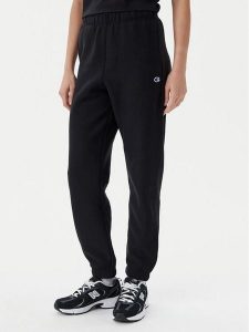 Champion Spodnie dresowe 117872 Czarny Slim Fit. Czarne spodnie dresowe Champion, xs, bez wzorów, z bawełny. Za 209,99 zł.