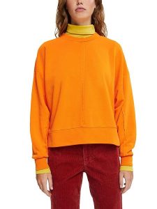 ESPRIT Bluza w kolorze pomarańczowym rozmiar: XS. Pomarańczowe bluzy ESPRIT, xs, bez wzorów, z bawełny, bez kaptura. Za 65,85 zł.