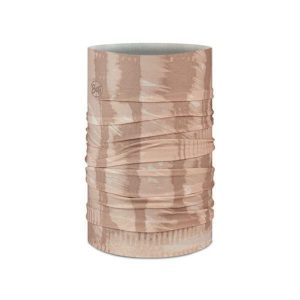 Chusta wielofunkcyjna Buff Coolnet UV+ Kovey Ivory. Brązowe apaszki i chusty Buff, bez wzorów, z elastanu, sportowe. Za 149,99 zł.
