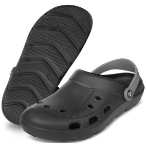 Klapki basenowe Aqua Speed Lora. Czarne klapki Aqua-Speed, bez wzorów, bez obcasa. Za 49,99 zł.