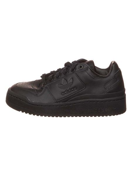 Adidas Sneakersy "Forum Bold" w kolorze czarnym rozmiar: 40 2/3. Czarne buty sportowe ADIDAS, bez wzorów, bez zapięcia. Za 195,06 zł.