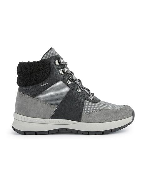 Geox Sneakersy "Braies" w kolorze szarym rozmiar: 37. Szare trampki Geox, bez wzorów, z gumy, za kostkę, bez zapięcia. Za 187,07 zł.