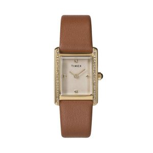 Zegarek Timex. Brązowe zegarki Timex. Za 499,99 zł.