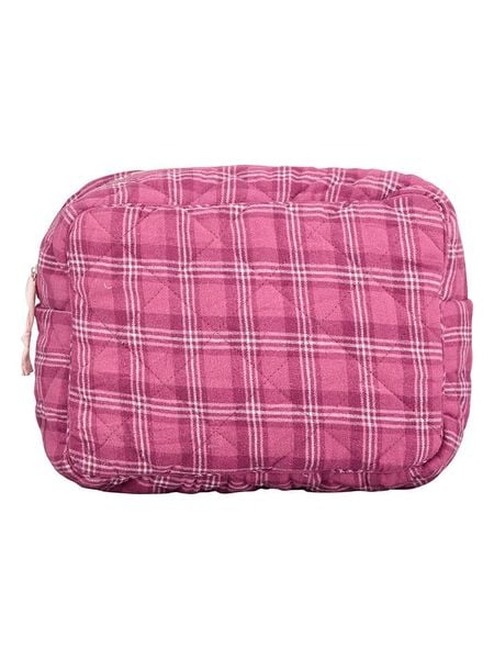 Becksöndergaard Kosmetyczka "Flannel Malin" w kolorze różowym - 28 x 20 cm rozmiar: onesize. Różowe kosmetyczki Becksöndergaard, bez wzorów, z bawełny. Za 109,26 zł.