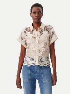 Lola Casademunt by Maite Koszula MS2515008 Écru Relaxed Fit. Koszule Lola Casademunt by Maite, xs, bez wzorów, z syntetyku, bez kołnierzyka, bez ramiączek. Za 279,99 zł.