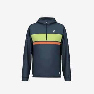 Bluza Head Topspin. Niebieskie kurtki Head, bez wzorów, bez kaptura. W wyprzedaży za 342,00 zł.