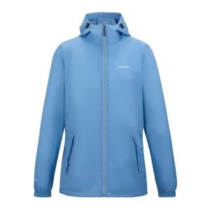 Kurtka Wodoodporna Damska Pack It III. Niebieskie kurtki Regatta, bez wzorów, bez kaptura. Za 160,99 zł.