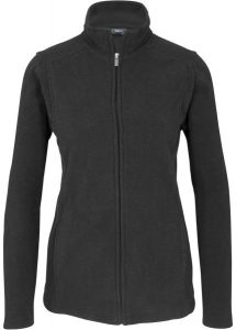 Bluza rozpinana z polaru. Szare bluzy bonprix, bez wzorów, z polaru, bez kaptura. Za 99,99 zł.