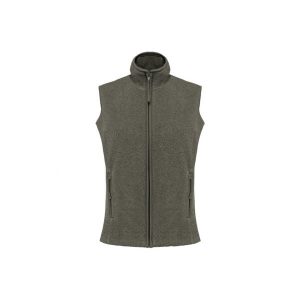 Damski polar Kariban Mélodie. Szare kurtki KARIBAN, m, bez wzorów, z polaru, bez kaptura. Za 121,50 zł.