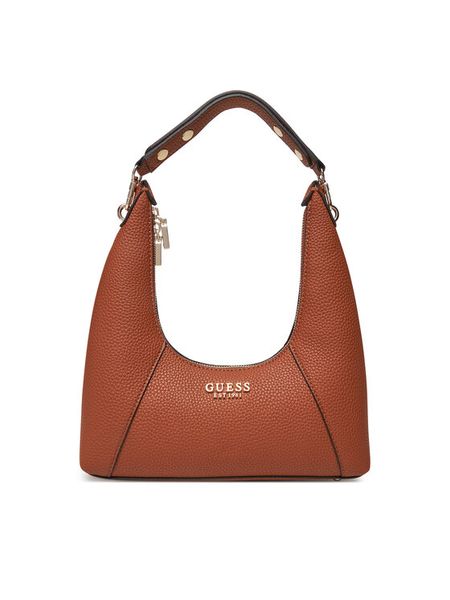 Guess Torebka Calista HWBG73 34170 Brązowy. Brązowe torebki klasyczne Guess, z aplikacjami, ze skóry, bez dodatków. Za 309,99 zł.