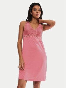 Triumph Koszula nocna Timeless Sensuality 10227238 Różowy Regular Fit. Czerwone koszule nocne Triumph, bez wzorów, z lyocellu, bez ramiączek. Za 189,99 zł.