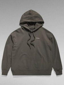 G-Star Bluza w kolorze antracytowym rozmiar: L. Czarne bluzy G-Star, l, bez wzorów, z materiału, z kapturem. Za 153,71 zł.