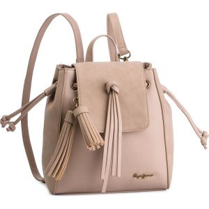 Plecak PEPE JEANS - Bitmat Backpack PL120021 Light Biscuit 846. Plecaki marki Pepe Jeans. Za 279,00 zł.