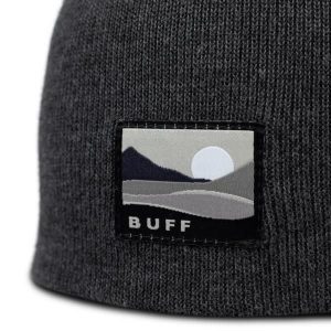 Czapka BUFF KNITTED BEANIE LILON LONG GREY HEATHER. Szare czapki Buff, bez wzorów, sportowe. W wyprzedaży za 83,93 zł.
