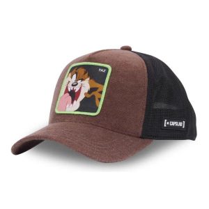 Czapka z daszkiem Capslab Looney Tunes Tasmanian Devil CL/LOO8/1/CT/TAZ3. Brązowe czapki CapsLab, bez wzorów, sportowe. Za 139,00 zł.