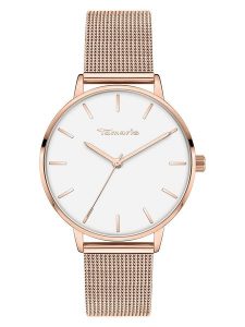 Tamaris Zegarek kwarcowy w kolorze różowozłotym rozmiar: onesize. Czerwone, analogowe zegarki Tamaris. Za 135,17 zł.