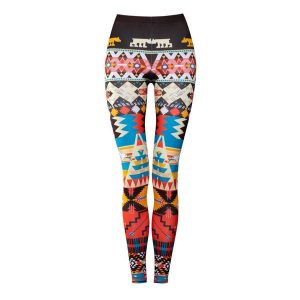 Legginsy sportowe damskie DEEP TRIP Peru. Legginsy DEEP TRIP, bez wzorów, z elastanu, z podwyższonym stanem. Za 179,00 zł.