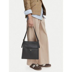 Torebka Beverly Hills Polo Club. Szare torebki klasyczne Beverly Hills Polo Club, bez wzorów, bez dodatków. Za 199,99 zł.