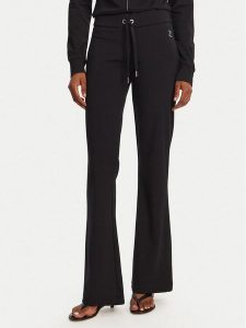 Juicy Couture Spodnie dresowe Apollo JCWBJ125311 Czarny Flared Leg. Czarne spodnie dresowe Juicy Couture, s, bez wzorów, z bawełny. Za 339,99 zł.