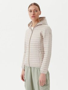 Save The Duck Kurtka przejściowa D33620W IRIS20 Beżowy Regular Fit. Brązowe kurtki Save the duck, bez wzorów, z syntetyku, bez kaptura. Za 399,99 zł.