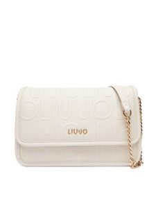 Liu Jo Torebka Esc Crossbody AF5158 E0538 Biały. Białe torebki klasyczne Liu Jo, bez wzorów, z materiału, bez dodatków. Za 669,99 zł.
