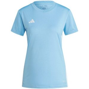 Koszulka damska adidas Tabela 23 Jersey. Białe bluzki Puma, m, bez wzorów, z jersey, klasyczne, bez kołnierzyka, bez ramiączek. Za 65,00 zł.