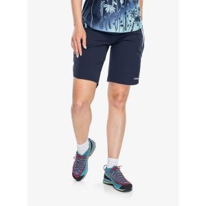 Spodenki turystyczne damskie Crazy Short Alpinstar. Niebieskie szorty Crazy, bez wzorów, sportowe. Za 377,99 zł.