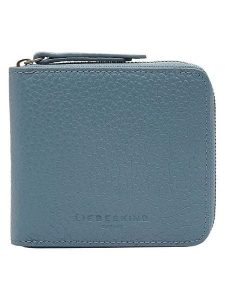 Liebeskind Berlin Skórzany portfel w kolorze błękitnym - 16 x 14 x 4 cm rozmiar: onesize. Niebieskie portfele Liebeskind Berlin, bez wzorów, z materiału. Za 208,99 zł.