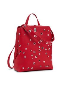 Desigual Plecak Rebel Sumy Red 25SAKP31 Czerwony. Czerwone plecaki Desigual. Za 219,99 zł.