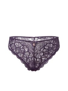 Lascana Stringi Kobiety Koronka lila jednolity, 44/46. Stringi LASCANA, bez wzorów, z koronki. Za 59,95 zł.