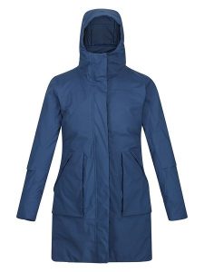 Regatta Parka w kolorze niebieskim rozmiar: 40. Niebieskie płaszcze Regatta, m, bez wzorów, z tkaniny, bez kaptura. Za 180,06 zł.