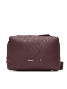 Valentino Torebka Pattie VBS52901G Bordowy. Czerwone listonoszki Valentino, bez wzorów, ze skóry, bez dodatków. Za 359,99 zł.
