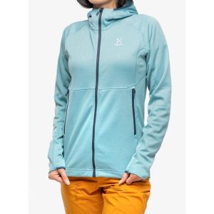 Bluza trekkingowa damska Haglofs Skuta Hood. Zielone bluzy Haglöfs, xs, bez wzorów, bez kaptura. Za 309,99 zł.