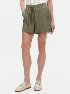 Gaudi Szorty materiałowe 511BD25009 Zielony Relaxed Fit. Zielone szorty Gaudi, bez wzorów, z materiału. Za 229,99 zł.