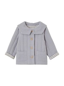 Vertbaudet Kardigan w kolorze szarym rozmiar: 56. Szare kardigany Vertbaudet, z bawełny. Za 43,99 zł.