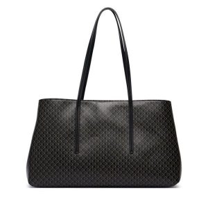 Torebka Calvin Klein. Czarne torebki klasyczne Calvin Klein, bez wzorów, bez dodatków. Za 649,99 zł.