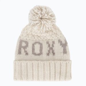 Czapka zimowa damska ROXY Tonic Beanie. Białe czapki Roxy, bez wzorów, z materiału, eleganckie. Za 149,99 zł.
