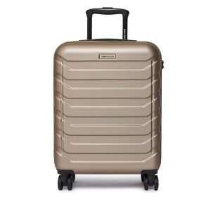 Walizka kabinowa GINO ROSSI. Żółte walizki Gino Rossi, bez wzorów. Za 259,99 zł.