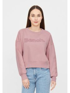 Bench Bluza "Nolia" w kolorze jasnoróżowym rozmiar: 38. Różowe bluzy Bench, bez wzorów, bez kaptura. Za 105,88 zł.