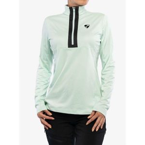 Bluza damska z zamkiem 1/2 Ziener Japra. Zielone bluzy Ziener, na zimę, l, bez wzorów, bez kaptura. Za 179,99 zł.