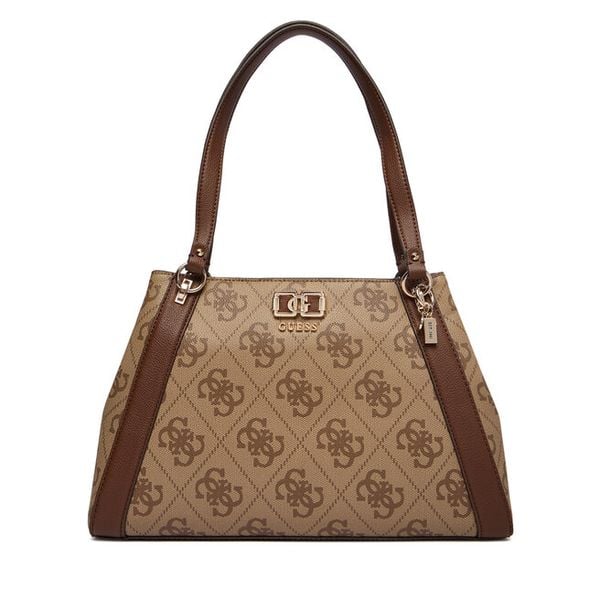 Torebka Guess. Brązowe torebki klasyczne Guess, z aplikacjami, bez dodatków. Za 659,99 zł.
